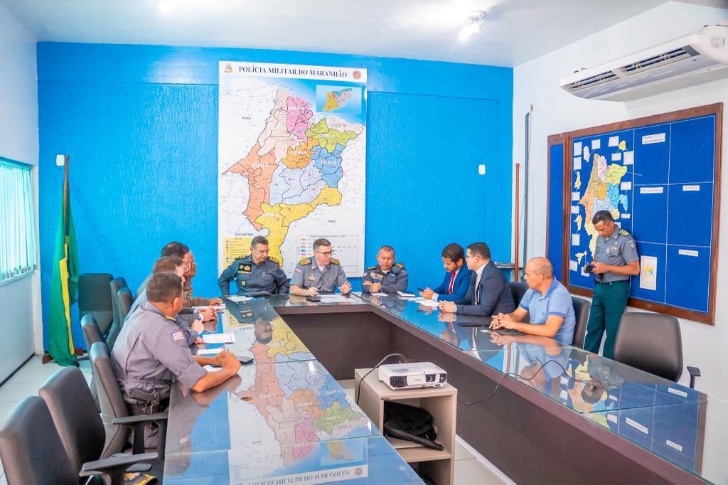 Concurso da Alema – Comissão discute plano operacional de segurança com a Polícia Militar Concurso da Alema – Comissão discute plano operacional de segurança com a Polícia Militar