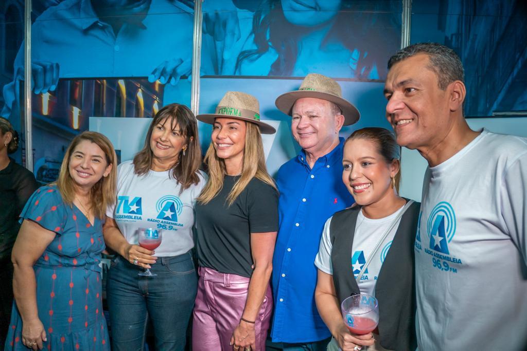 Carlos Brandão e Iracema Vale prestigiam lançamento da nova marca da TV e Rádio Assembleia