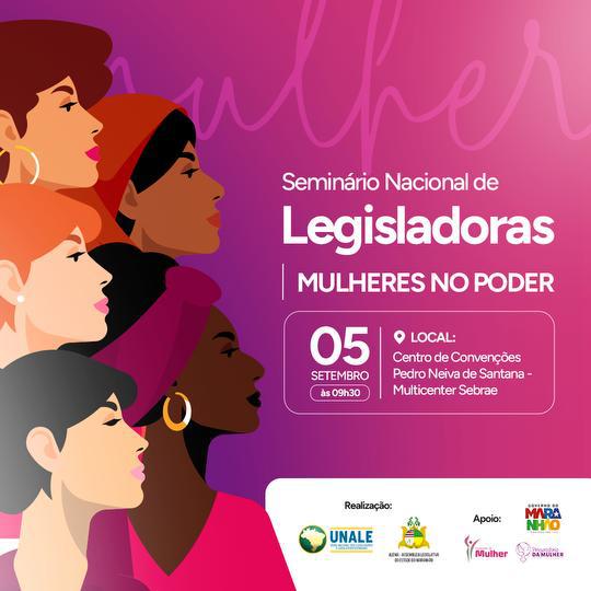 Esgotadas vagas para o 1º Seminário Nacional de Legisladoras que ocorrerá na próxima terça Esgotadas vagas para o 1º Seminário Nacional de Legisladoras que ocorrerá na próxima terça