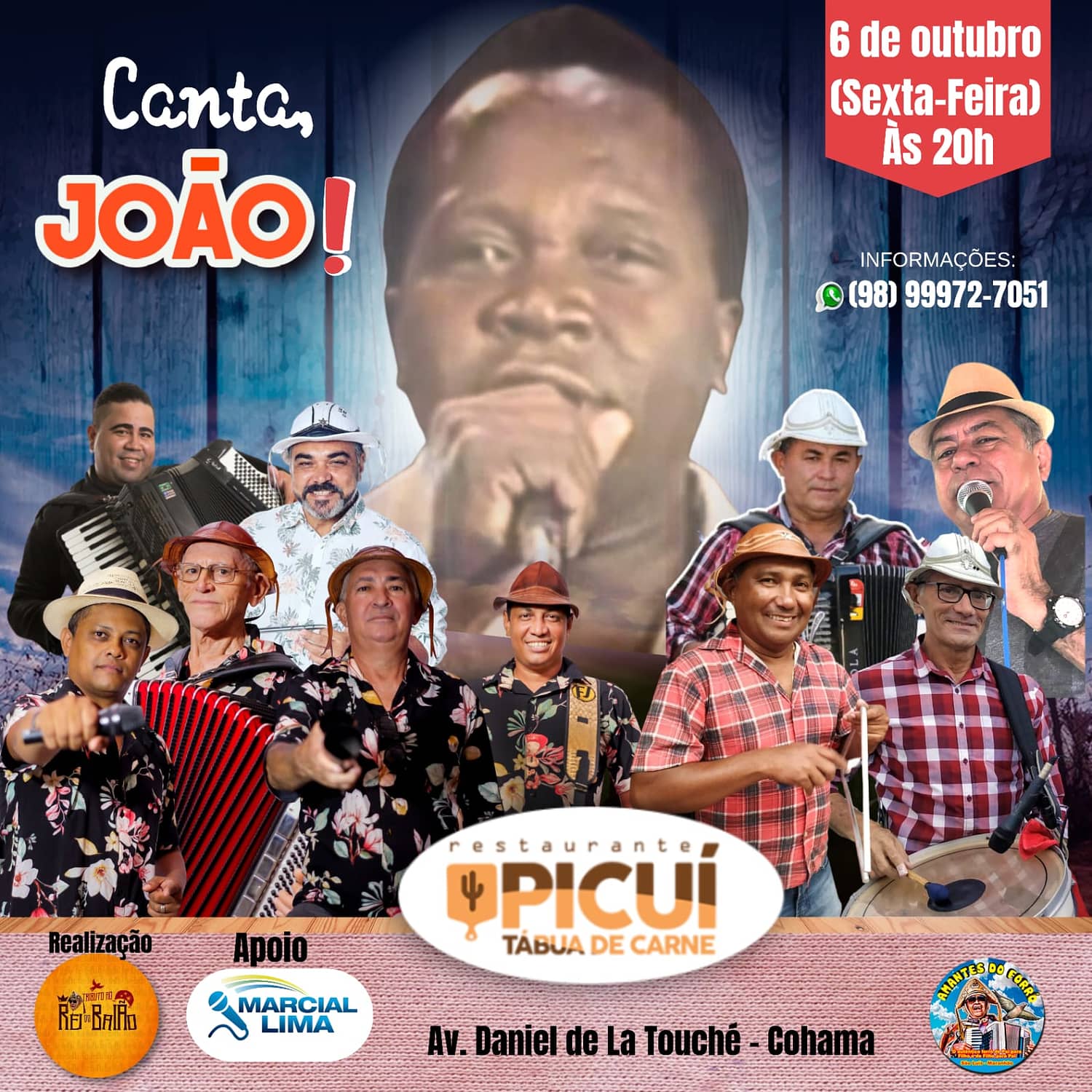 Outubro é o mês de nascimento do maranhense João do Vale Outubro é o mês de nascimento do maranhense João do Vale