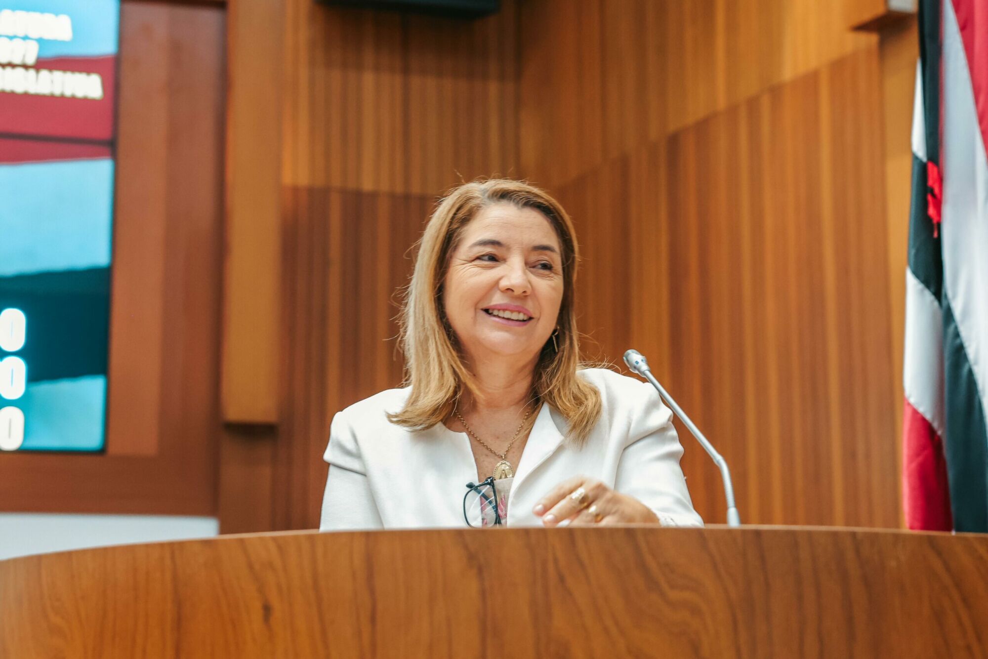 Iracema Vale agradece apoio para a implantação da Lei que protege os Lençóis Maranhenses Iracema Vale agradece apoio para a implantação da Lei que protege os Lençóis Maranhenses