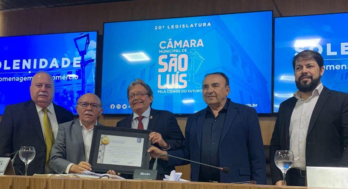 Dr. Gutemberg promove homenagem para a Fecomércio-MA pelos 70 anos de atuação da entidade