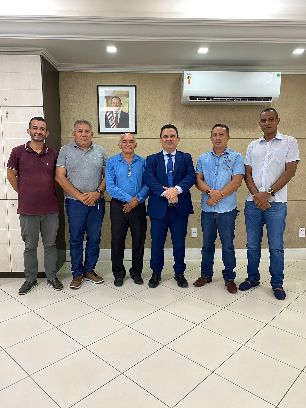 Dr. Caçula lidera comitiva de Vargem Grande em busca de soluções na segurança Dr. Caçula lidera comitiva de Vargem Grande em busca de soluções na segurança