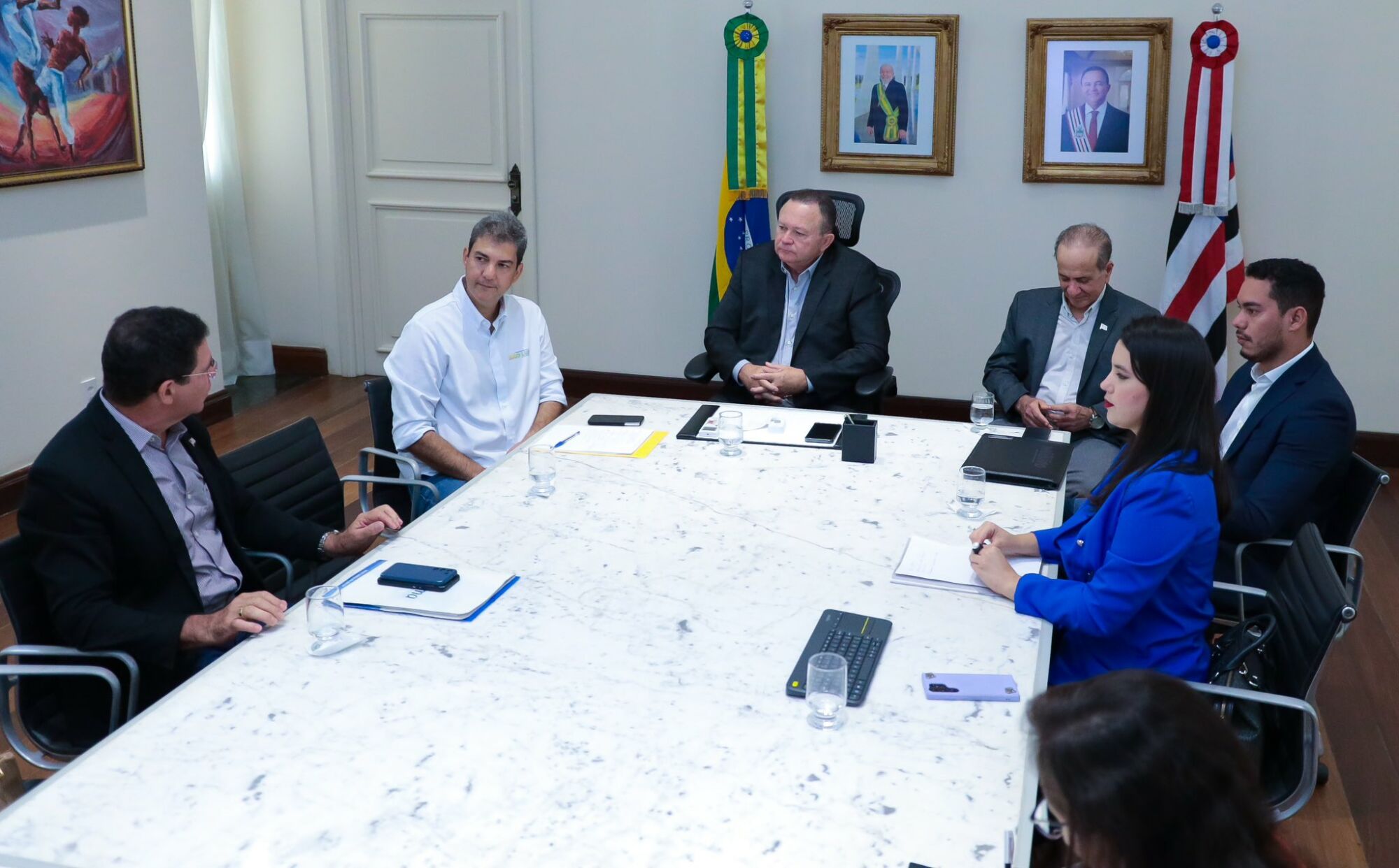 Brandão e Braide promovem reunião Brandão e Braide promovem reunião