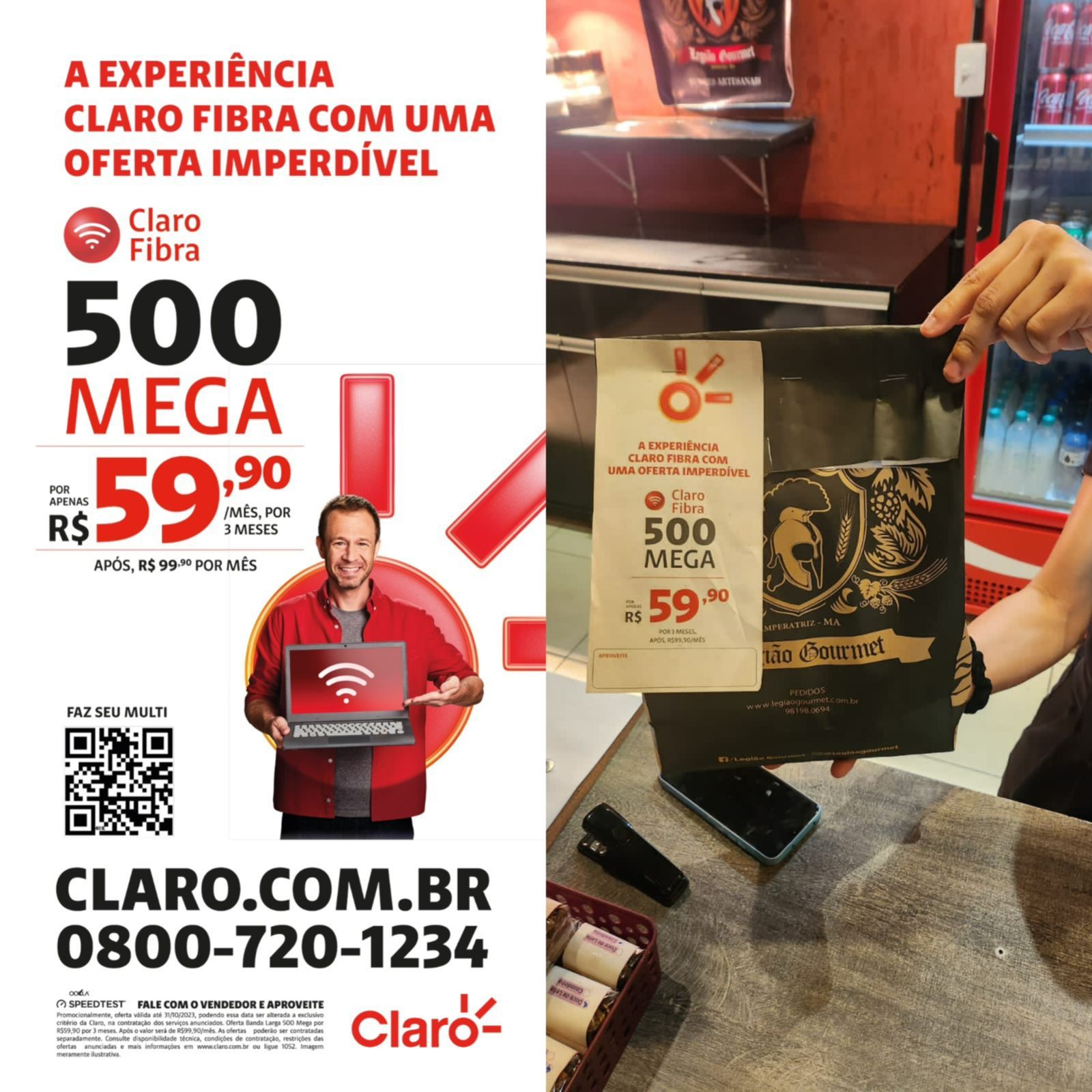 Claro Fibra desembarca em Imperatriz e mostra diferencial na Região Tocantina Claro Fibra desembarca em Imperatriz e mostra diferencial na Região Tocantina