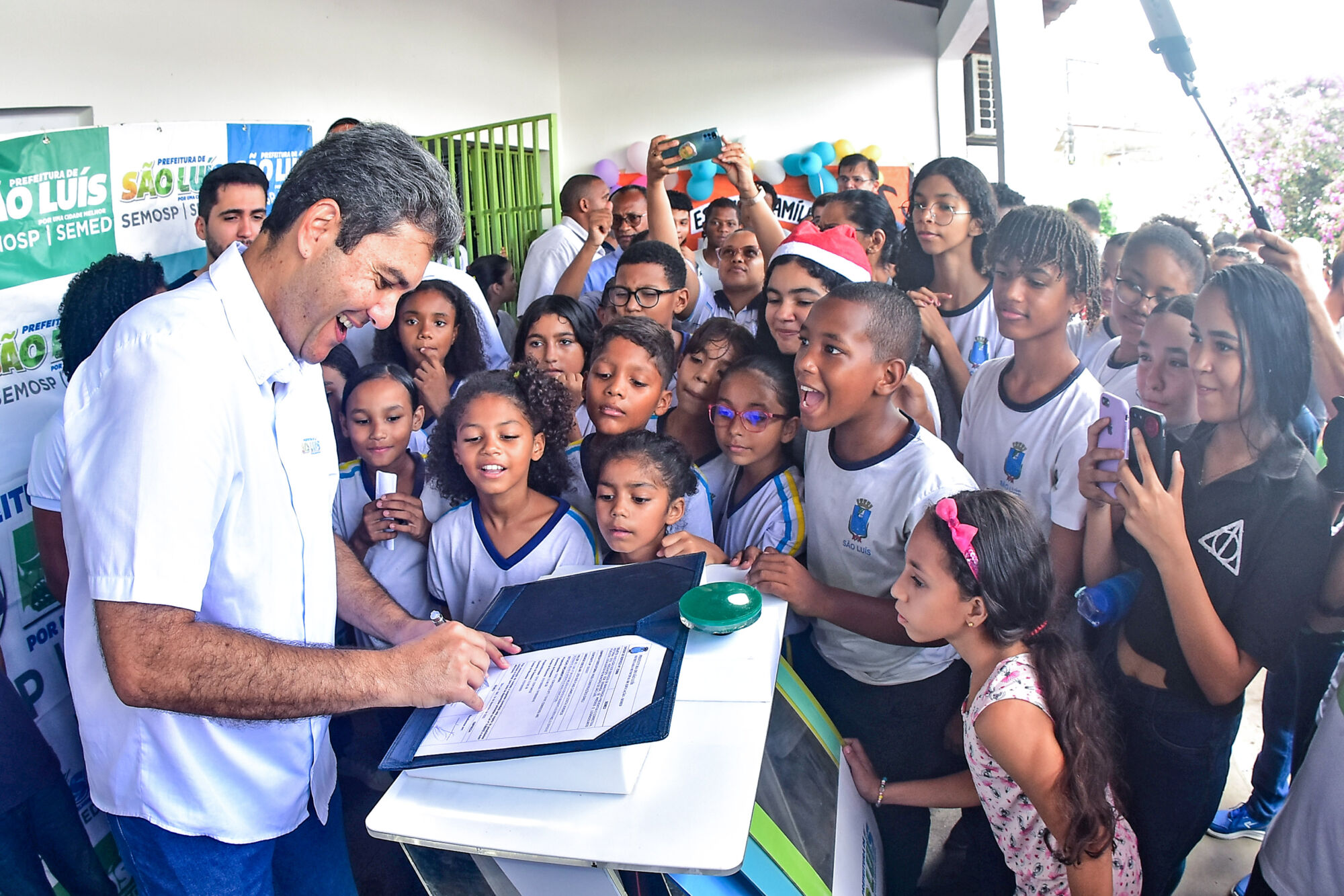 Prefeito Eduardo Braide segue com requalificação das escolas da rede municipal de ensino e inicia reformas em U.E.Bs nos bairros Coroado e Maracanã
