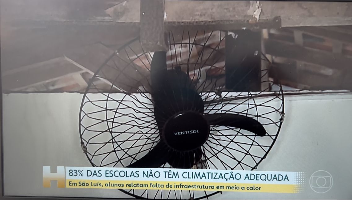 Jornal Hoje fala sobre situação precária da Educação em São Luis Jornal Hoje fala sobre situação precária da Educação em São Luis