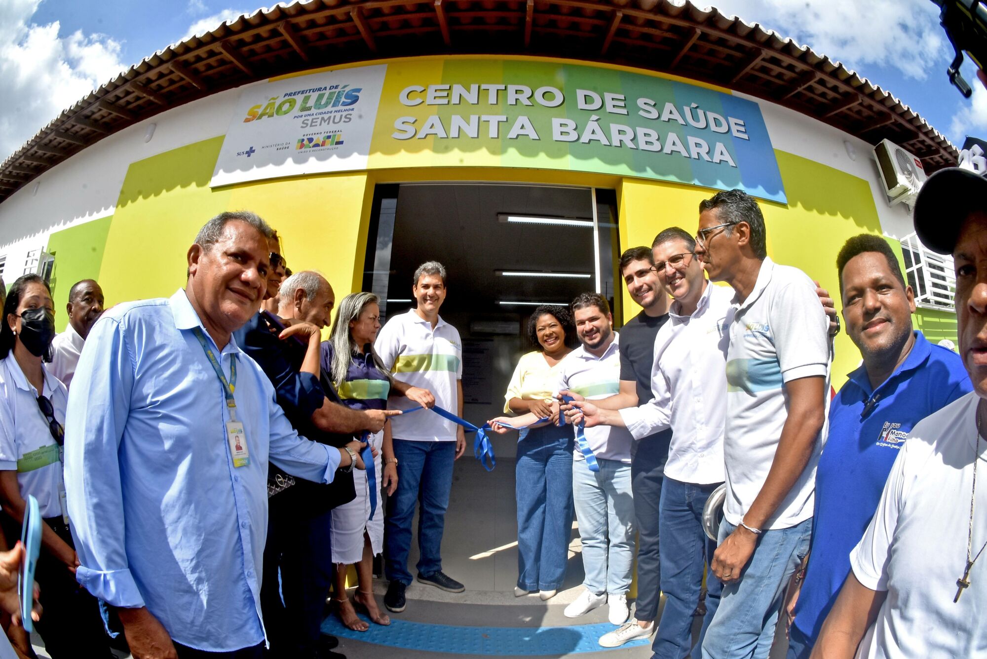 Prefeito Eduardo Braide inaugura novo Centro de Saúde Santa Bárbara, na Zona Rural de São Luís
