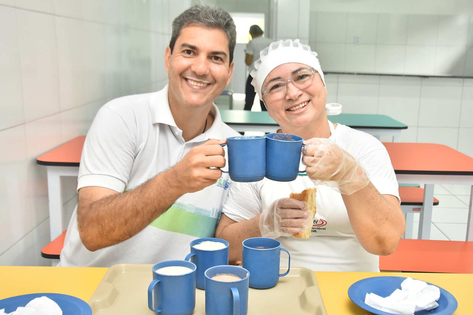 Prefeito Eduardo Braide anuncia reforço na alimentação para mais de 88 mil alunos da rede municipal de São Luís Prefeito Eduardo Braide anuncia reforço na alimentação para mais de 88 mil alunos da rede municipal de São Luís