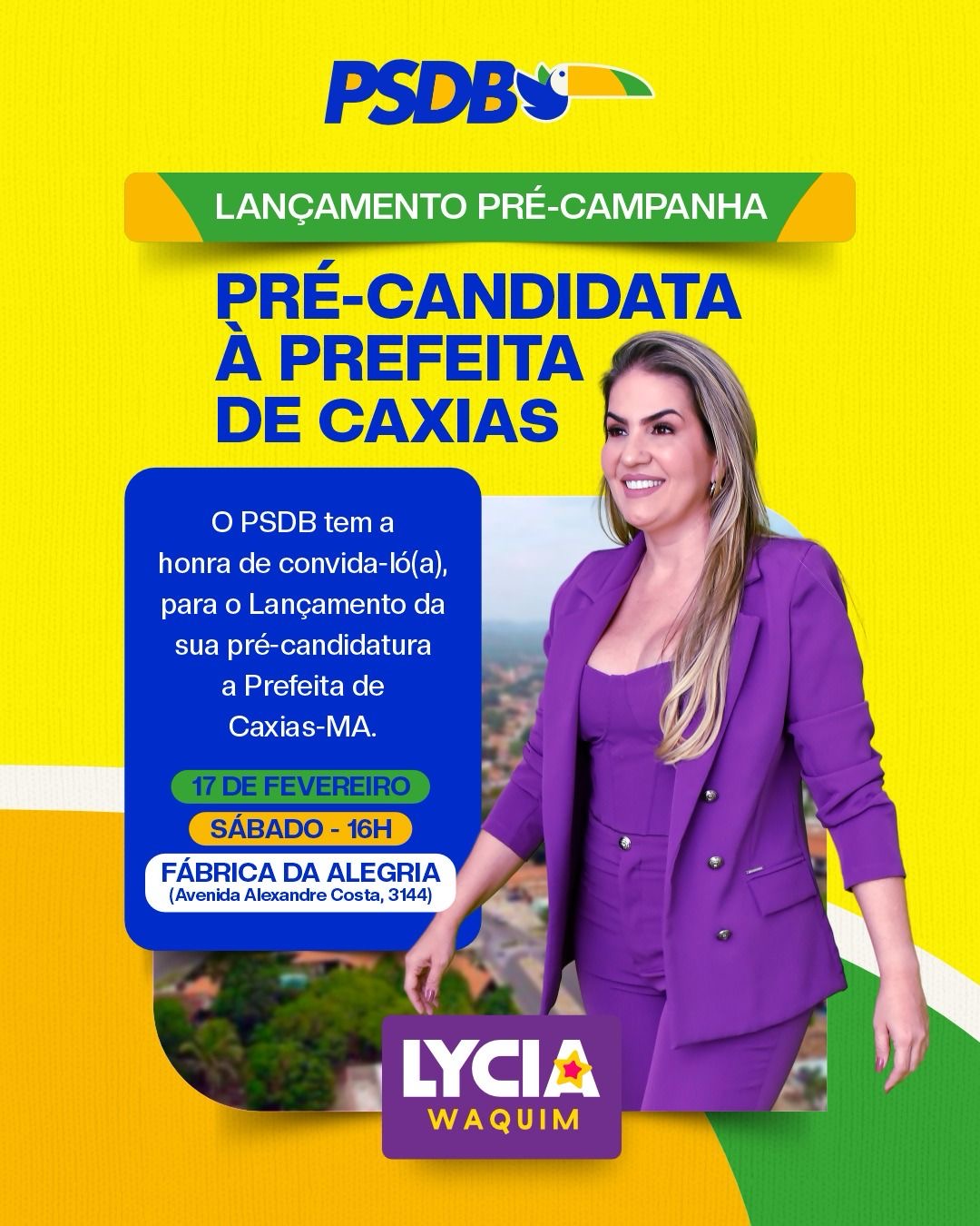 Lycia Waquim é aposta do Palácio dos Leões para derrotar grupo Gentil em Caxias Lycia Waquim é aposta do Palácio dos Leões para derrotar grupo Gentil em Caxias