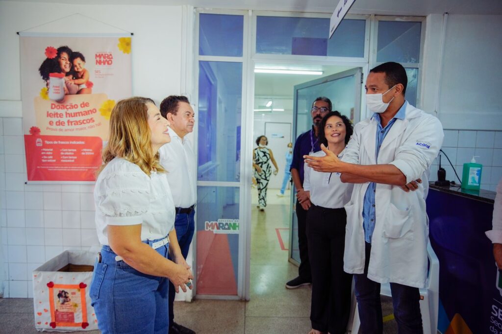 Iracema Vale incentiva doação de leite materno em visita à Maternidade de Alta Complexidade do Maranhão