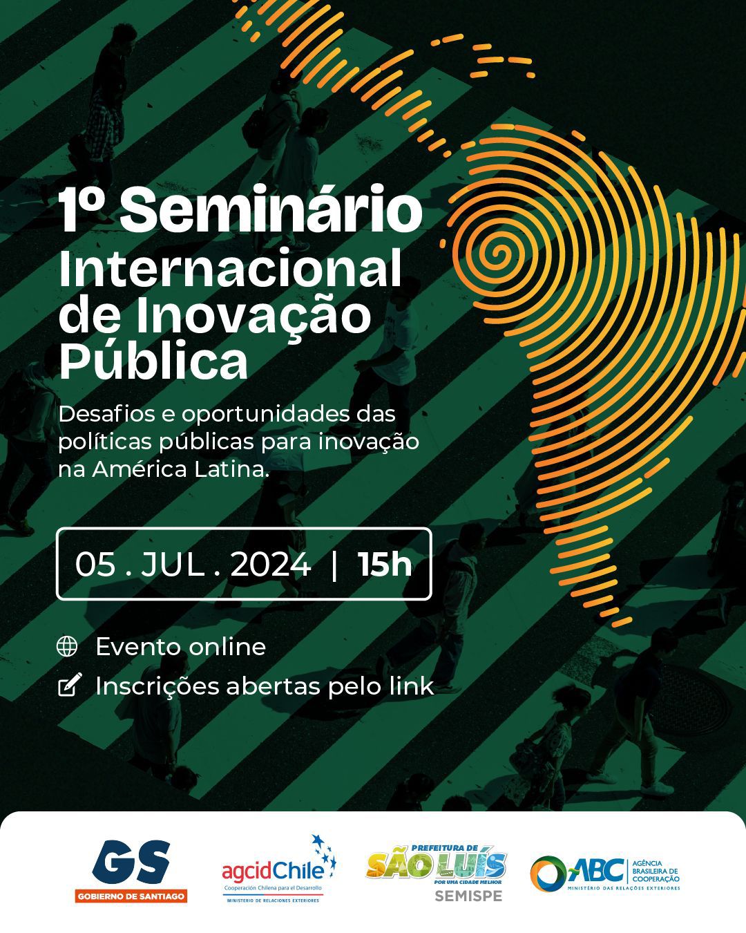 Prefeitura de São Luís e governo de Santiago do Chile promovem seminário virtual de inovação pública Prefeitura de São Luís e governo de Santiago do Chile promovem seminário virtual de inovação pública