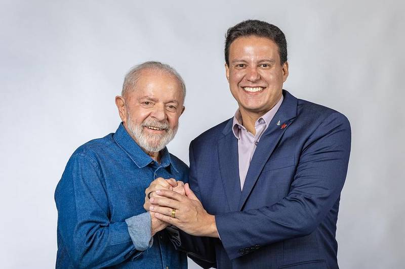 Camarão tem encontro com Lula e costura apoio para o governo em 2026 Camarão tem encontro com Lula e costura apoio para o governo em 2026