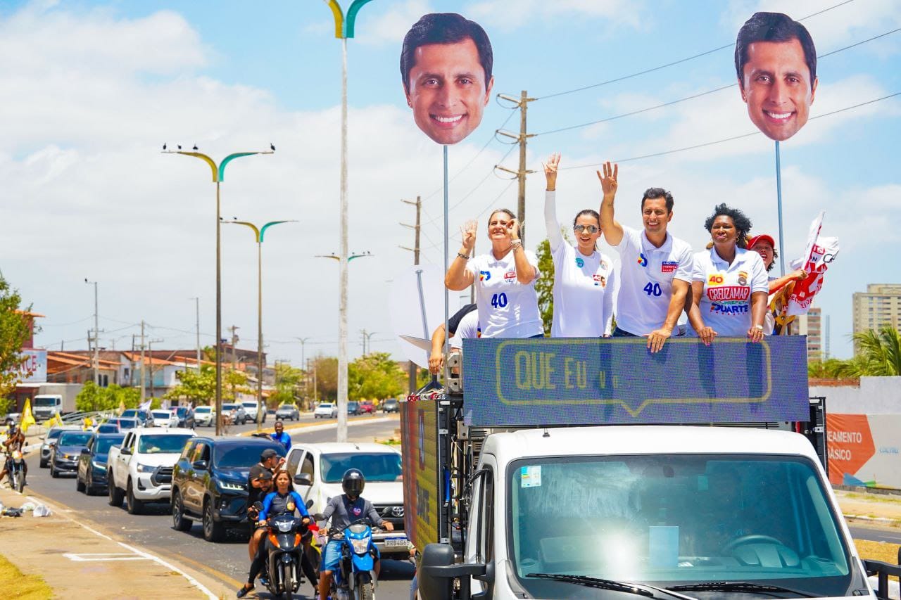 Duarte percorre ruas de São Luís e apresenta propostas para saúde e inclusão Duarte percorre ruas de São Luís e apresenta propostas para saúde e inclusão