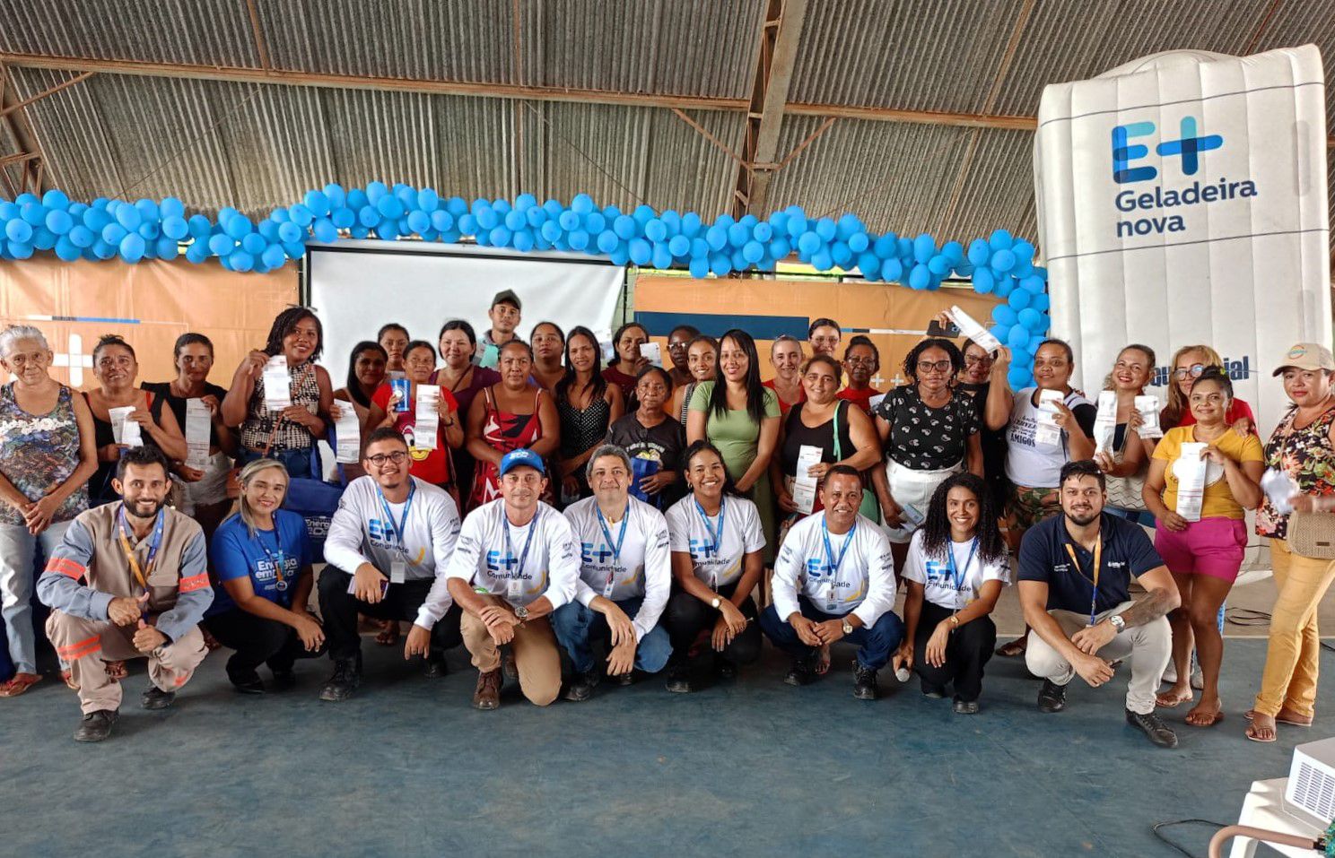 Equatorial Maranhão realiza cadastro para troca de geladeiras antigas por novas no município de Bequimão Equatorial Maranhão realiza cadastro para troca de geladeiras antigas por novas no município de Bequimão