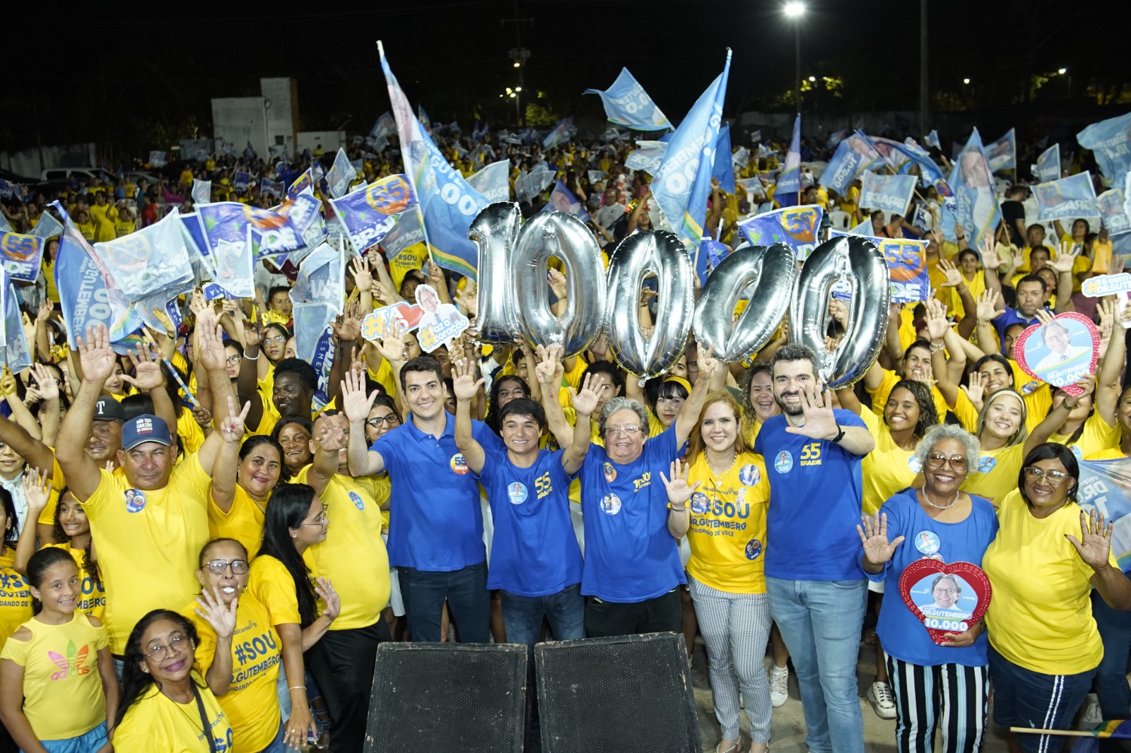 Com o objetivo de eleger 3 vereadores no Republicanos, Júnior Vieira reúne mais de 4 mil pessoas em apoio à reeleição do vereador Dr. Gutemberg Com o objetivo de eleger 3 vereadores no Republicanos, Júnior Vieira reúne mais de 4 mil pessoas em apoio à reeleição do vereador Dr. Gutemberg