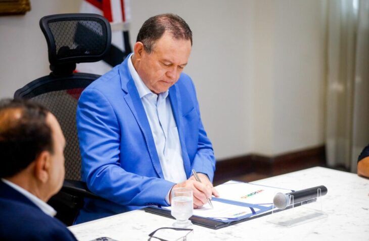 Carlos Brandão anuncia prolongamento da Litorânea até o Araçagi Carlos Brandão anuncia prolongamento da Litorânea até o Araçagi
