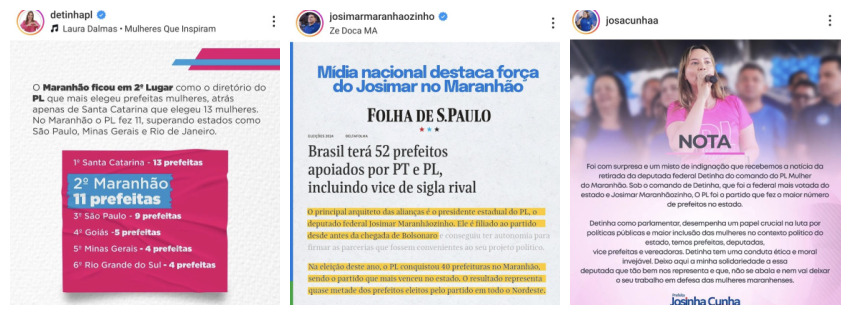 Detinha e aliados reagem a perda de comando do PL Mulher Detinha e aliados reagem a perda de comando do PL Mulher
