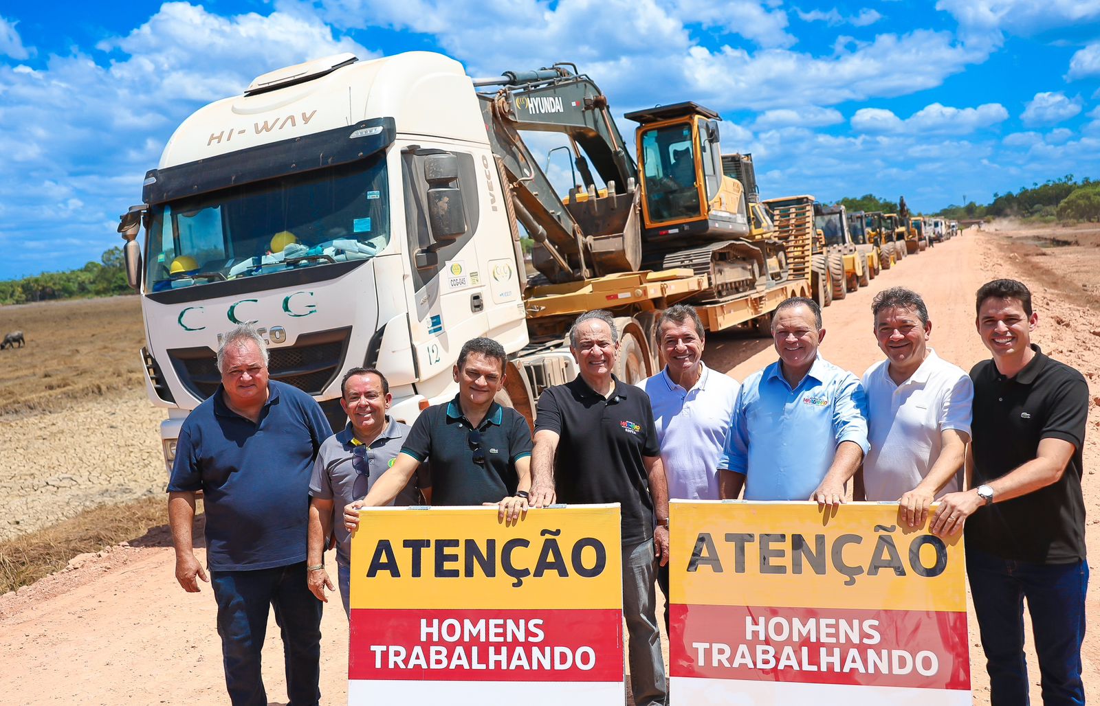 Brandão inicia obras de nova estrada no Maranhão: a Travessia da Baixada Brandão inicia obras de nova estrada no Maranhão: a Travessia da Baixada