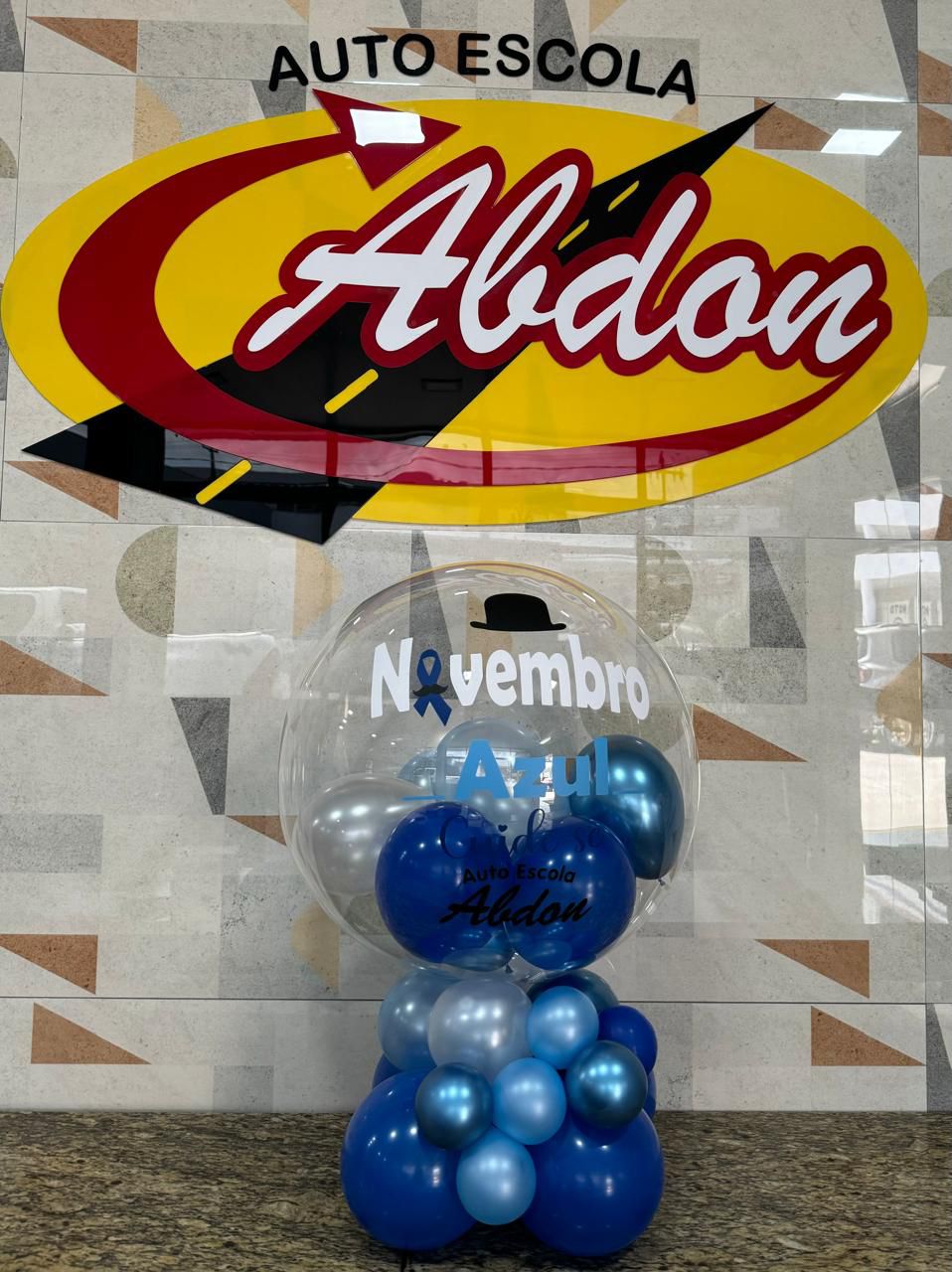 Auto Escola Abdon apoia a campanha Novembro Azul Auto Escola Abdon apoia a campanha Novembro Azul