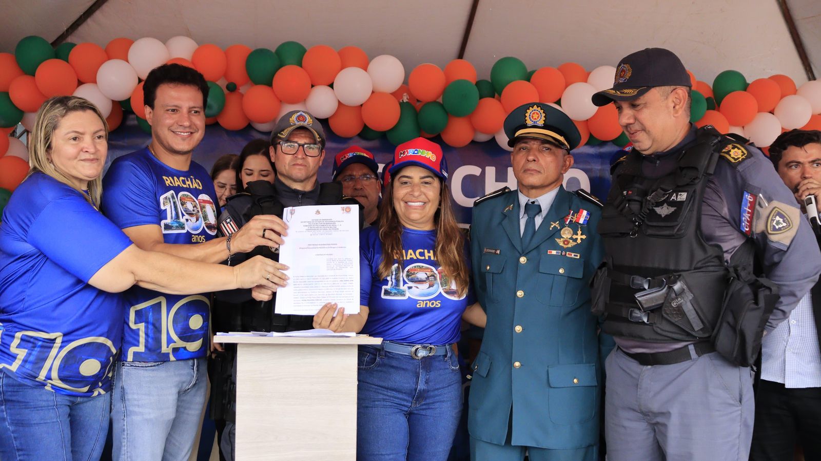 Vice-governador Felipe Camarão celebra os 190 anos de Riachão com entregas e parcerias importantes