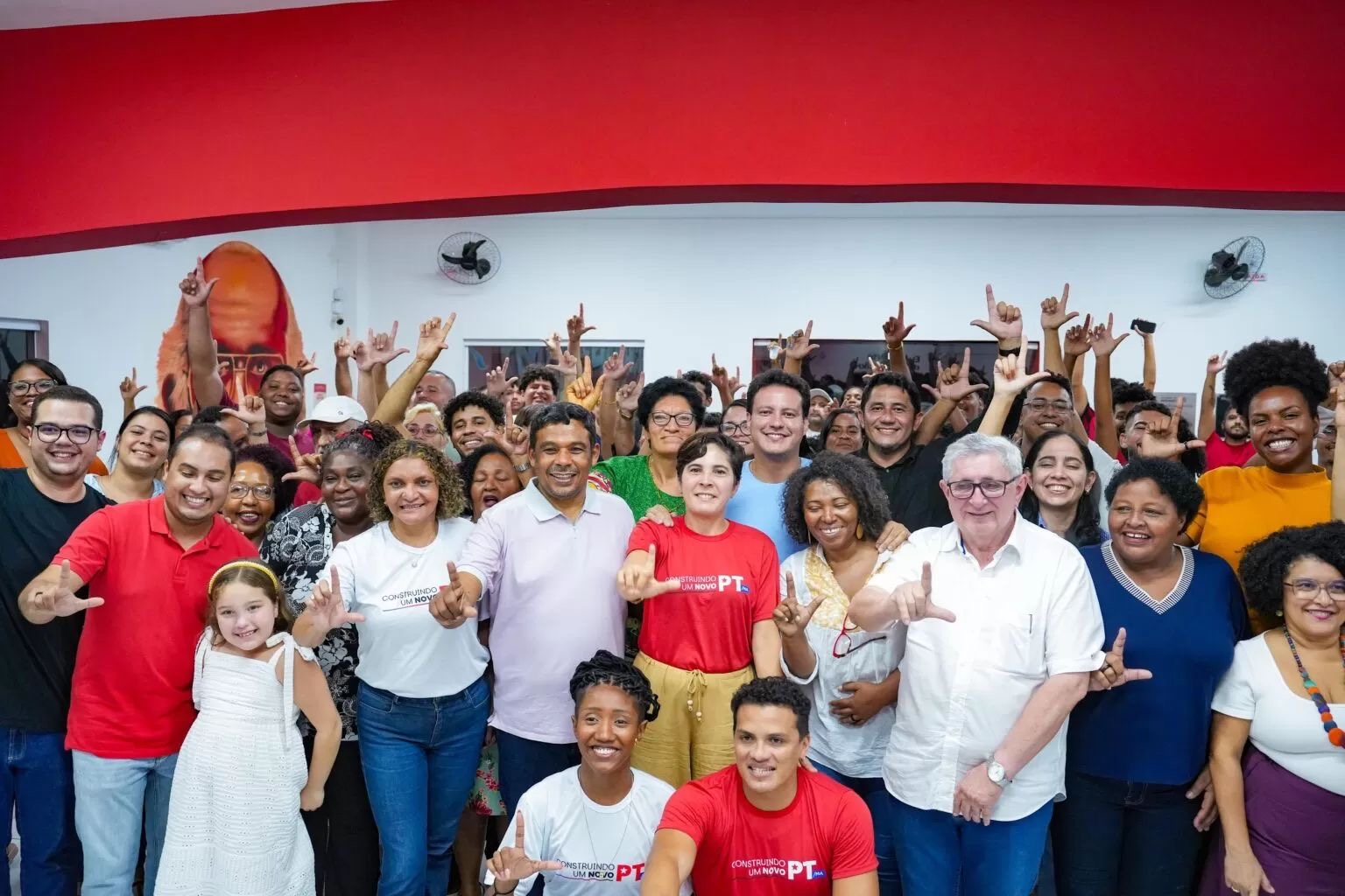 Felipe Camarão, Rubens Jr, Washington Oliveira, Francimar Melo, Cricielle Muniz e Coletivo Nós se unem para reconstruir o PT de São Luís com o lançamento da chapa “PT de Todos Nós Felipe Camarão, Rubens Jr, Washington Oliveira, Francimar Melo, Cricielle Muniz e Coletivo Nós se unem para reconstruir o PT de São Luís com o lançamento da chapa “PT de Todos Nós